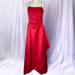 Vintage red prom dress 90s
